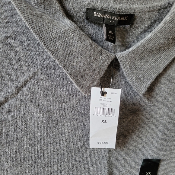 Women Banana Republic Dark Grey Shirt - Picture 5 of 6